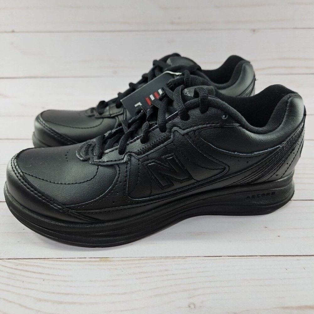 New Balance‎ 577V1 Womens Size 6 Black Walking Shoe Model #WW577BK USA Made